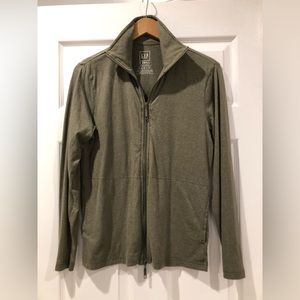 GAP Long sleeve zip up tshirt